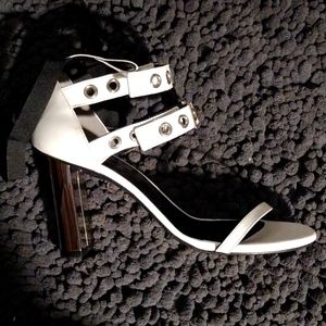 Robert Clergerie self-portrait Leyla Heeled Sandels size 40